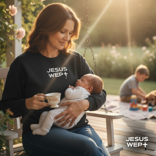 Official Jesus Wept Crew-Neck Sweatshirt